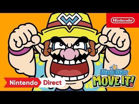 YouTube thumbnail for WarioWare: Move It! - Nintendo Direct 6.21.2023