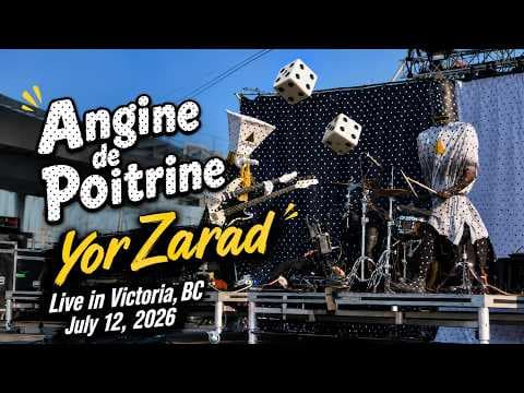 YouTube thumbnail for Yor Zarad live in Victoria, BC, 2026-07-12