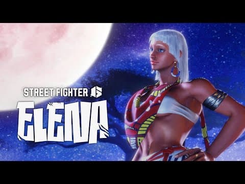 YouTube thumbnail for Street Fighter 6 - Elena Teaser Trailer
