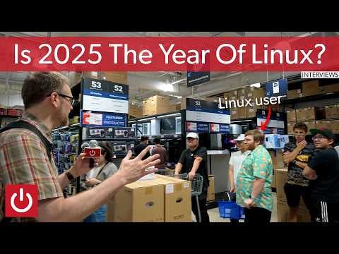 YouTube thumbnail for I Tried To Find Linux Users At Micro Center