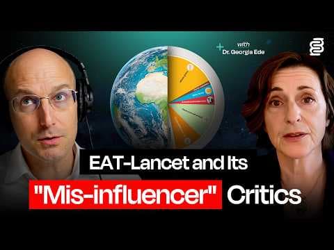 YouTube thumbnail for Metabolic Mind: Discussing the EAT-Lancet Diet Report 2.0 and the "misinfluencer" campaign with Dr. Georgia Ede and Dr. Bret Scher