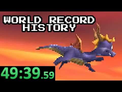 YouTube thumbnail for The History of Spyro World Records [Summoning Salt; 1:14:22]