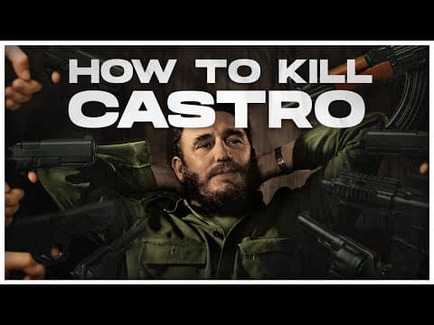 YouTube thumbnail for Every Way The CIA Tried To Assassinate Fidel Castro
