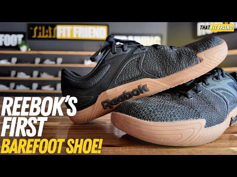 YouTube thumbnail for REEBOK NANO ZERO OVERVIEW | Big Brands Going Barefoot?!
