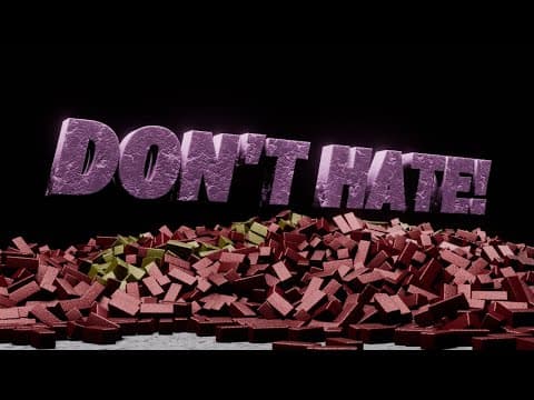 YouTube thumbnail for Don't hate!
