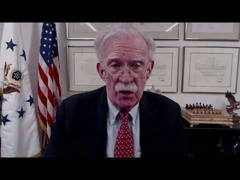 YouTube thumbnail for Iran Deal a 'Real Defeat' for the US, John Bolton Says