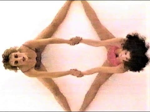 YouTube thumbnail for Aerobicise #21 / Cool Down Stretch / from VHS 1982 / Loryanna Catalano & Deborah Corday