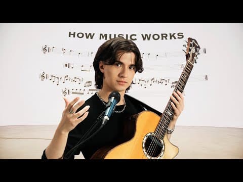 YouTube thumbnail for HOW MUSIC WORKS - Marcin (Official Video)