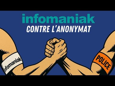 YouTube thumbnail for infomaniak contre l'anonymat en ligne : que cache leur position ?