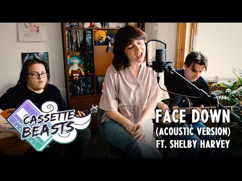 YouTube thumbnail for Cassette Beasts - Face Down (Acoustic Version) ft. Shelby Harvey