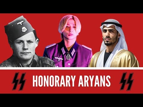 YouTube thumbnail for "Honorary Aryans" Explained | Nazi Race Propaganda | Yugopnik
